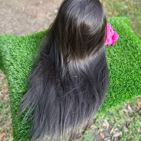 MANNEQUIN HEAD WIG PRACTICE HAIRSTYLE BEAUTICIAN HAIRDRESSER UPDO COSMETOLOGY - Picture 13 of 15